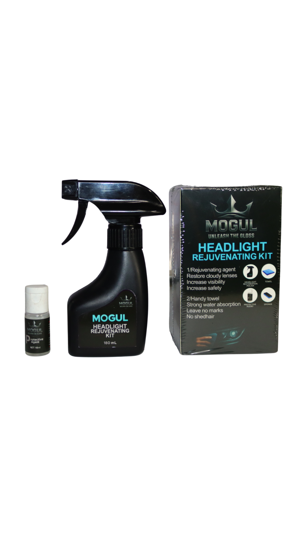 Mogul X: Headlight Rejuvenating Kit