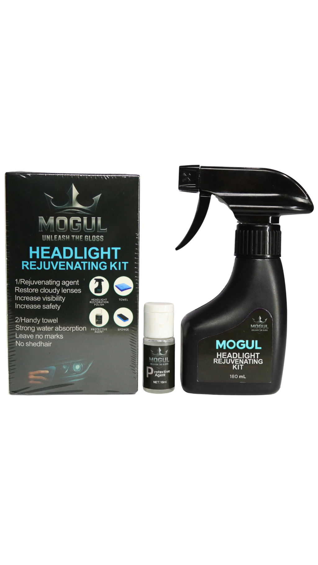 Mogul X: Headlight Rejuvenating Kit