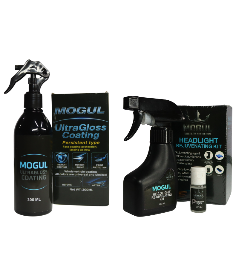 UltraGloss Coating + Headlight Rejuvenating Kit