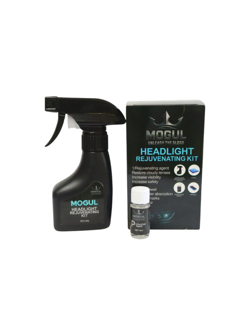 UltraGloss Coating + Headlight Rejuvenating Kit